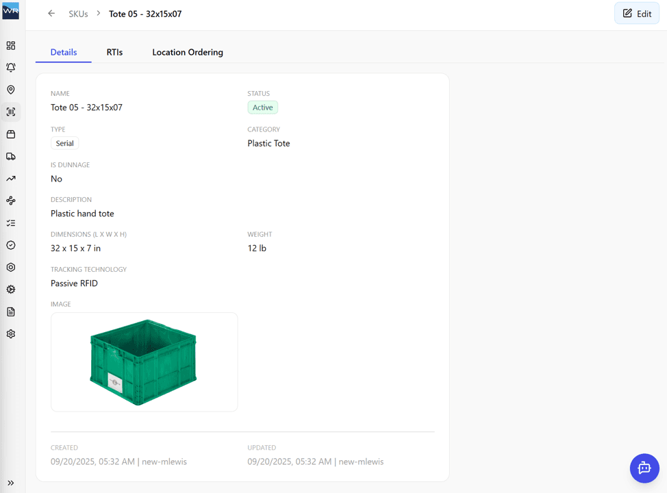 SKU-level Details and Configuration
